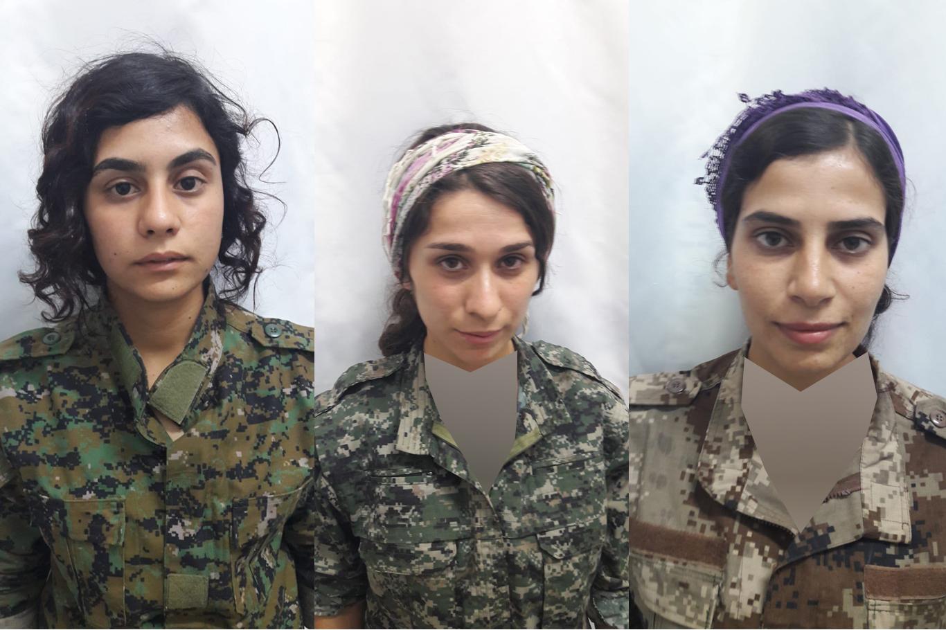 3 PKK’li kadın teslim oldu 3 PKK’li kadın teslim oldu